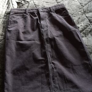 Gap corduroy beige skirt